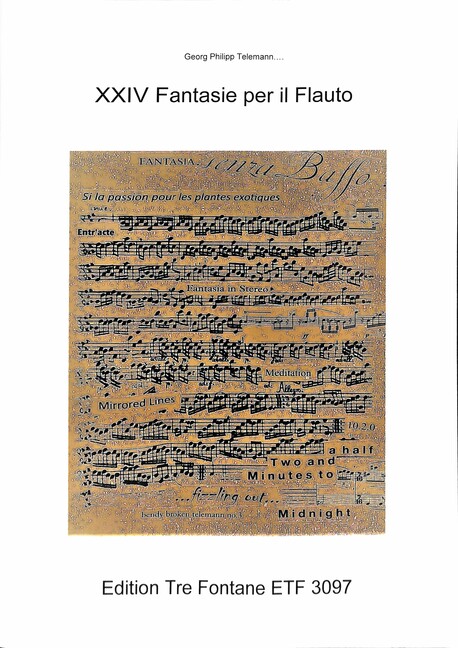 24 Fantasie per il Flauto