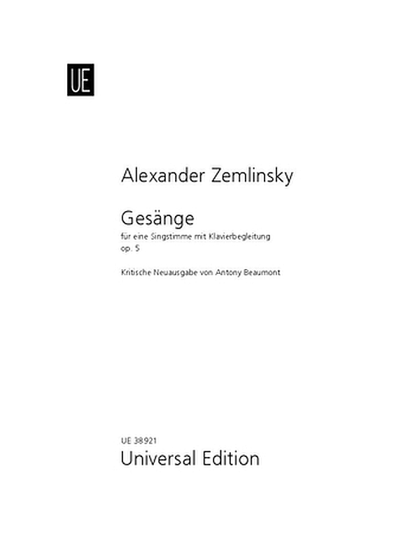 Gesänge op. 5