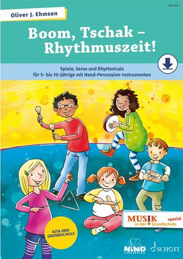 Boom, Tschak - Rhythmuszeit! (+Online-Audio)