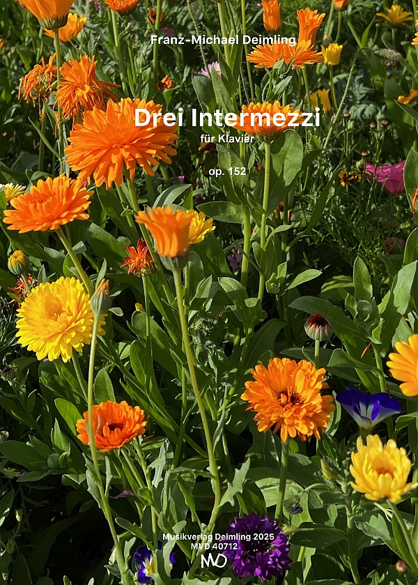 Drei Intermezzi für Kinder op.152 (2025)
