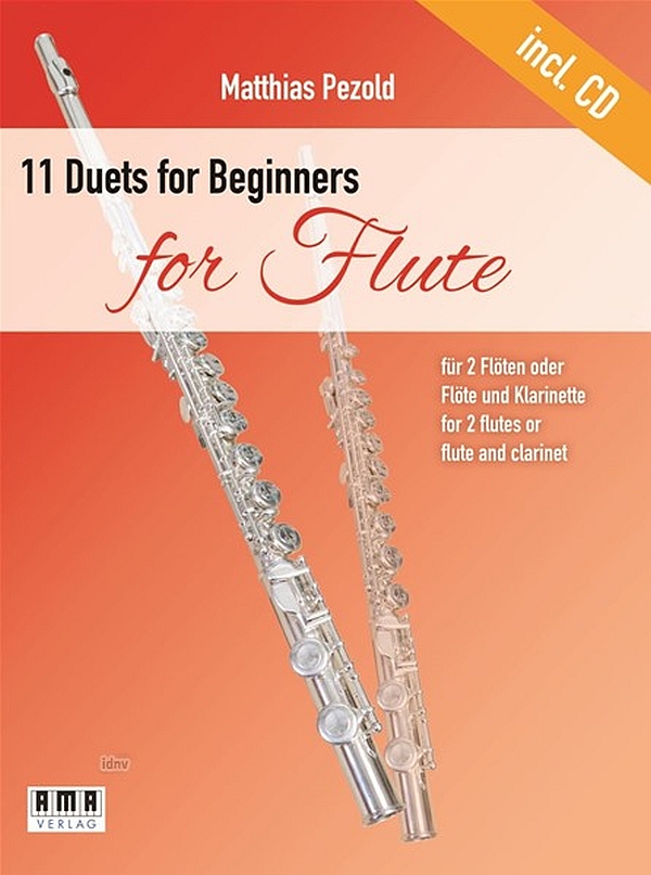 11 Duets for Beginners for Flute (+CD)
