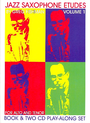Jazz Saxophon Etudes vol.1  (+2CD's)