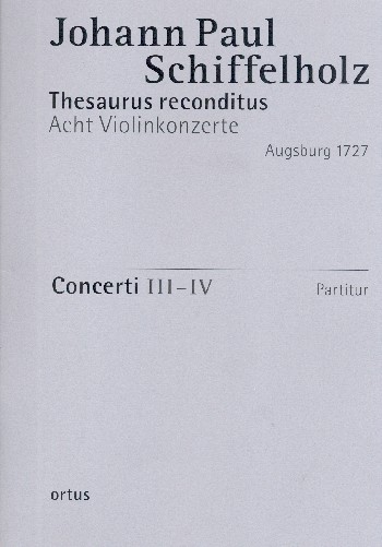 8 Violinkonzerte Heft 2 op.1 (Konzerte 3-4)