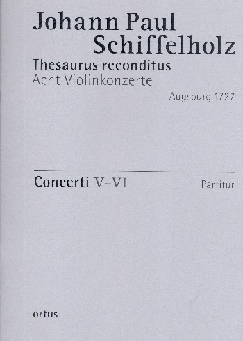 8 Violinkonzerte Heft 3 op.1 (Konzerte 5-6)