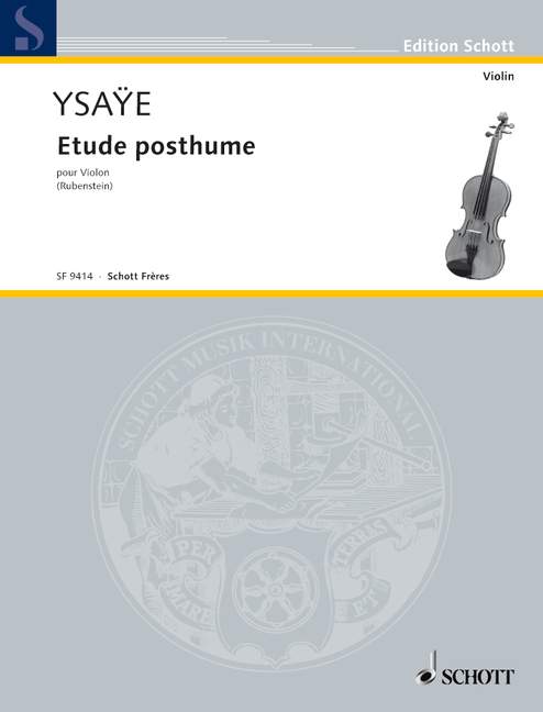 Étude posthume