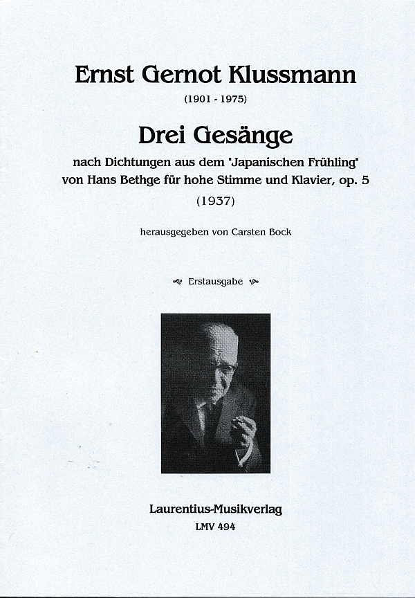 3 Gesänge op.5 (1937)