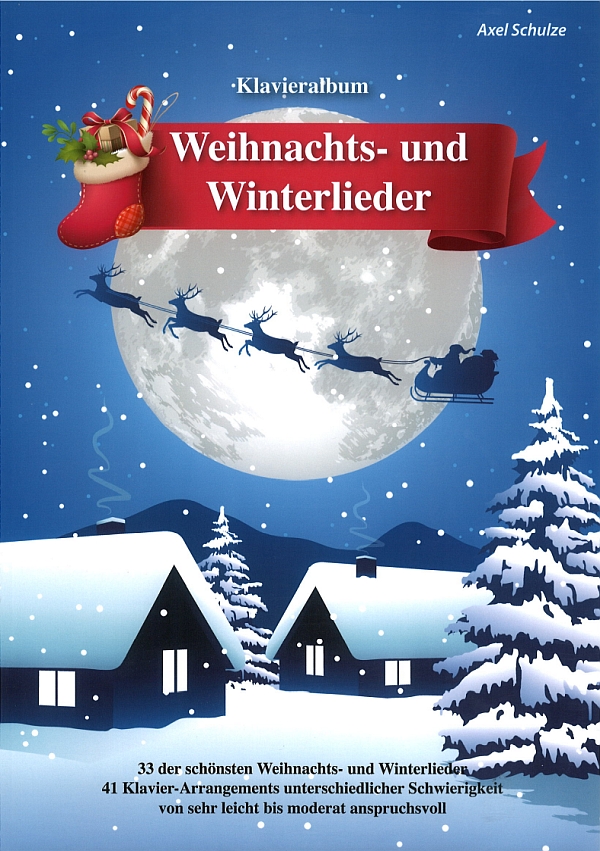 Weihnachts- und Winterlieder - Klavieralbum