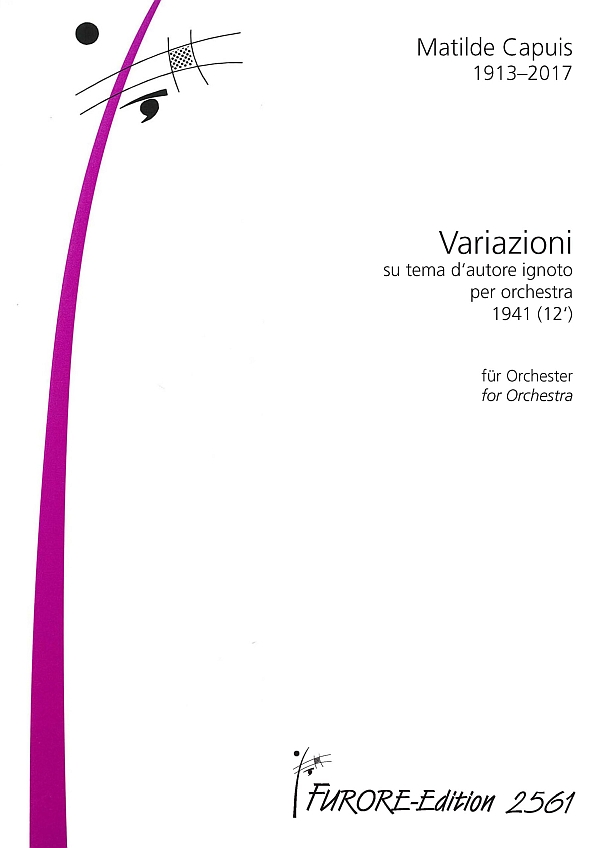 Variazioni su tema d'autore ignoto (1941)