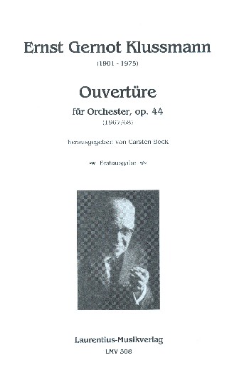 Ouvertüre op.44