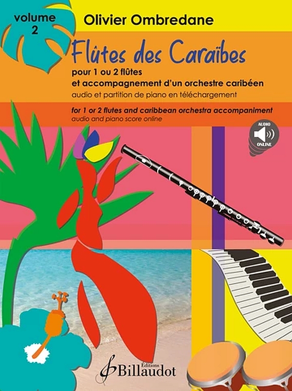 Flutes de Caraibes Vol.2 (+Online-Audio)