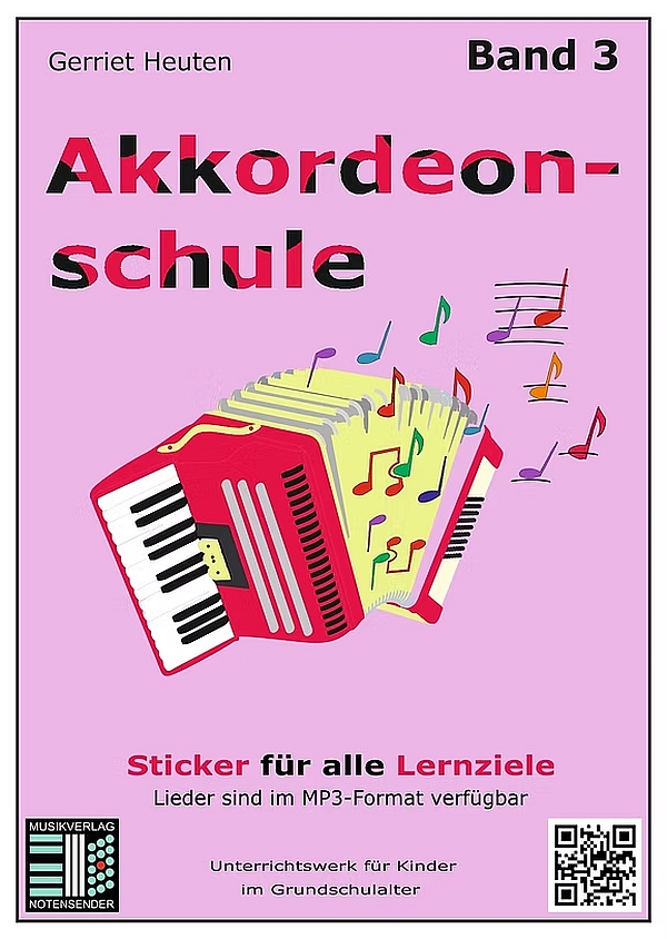 Akkordeonschule Band 3 (+QR-Code)