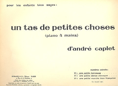 Un tas de petites choses nos.1-5 pour