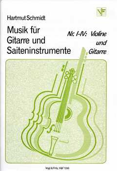 Musik für Gitarre und Saiteninstrumente Nr.1-4