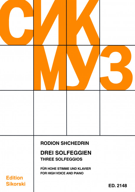3 Solfeggien für hohe