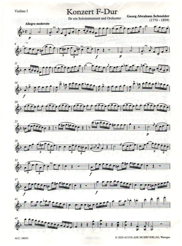 Konzert F-Dur op.90