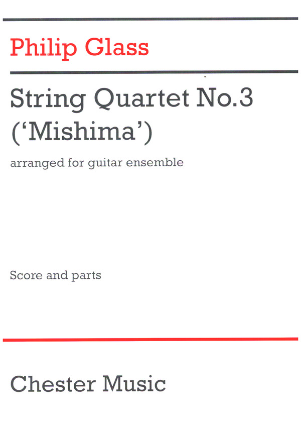 String Quartet no.3 ('Mishima')