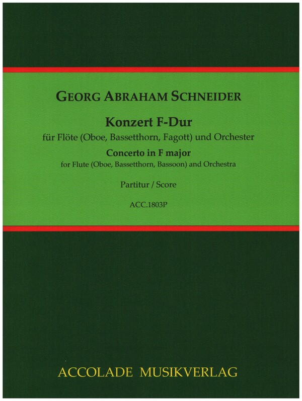 Konzert F-Dur op.83, 85, 87, 90