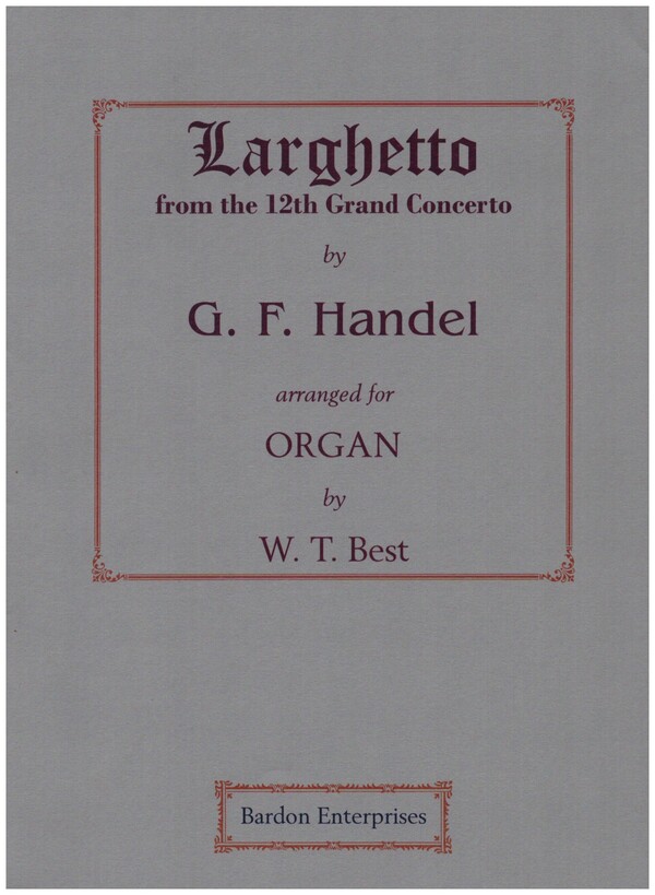 Larghetto from the 12th Grand Concerto