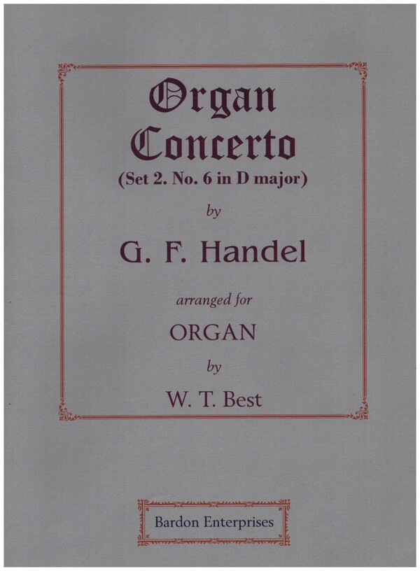 Organ Concerto in D major (Set 2. No.6)