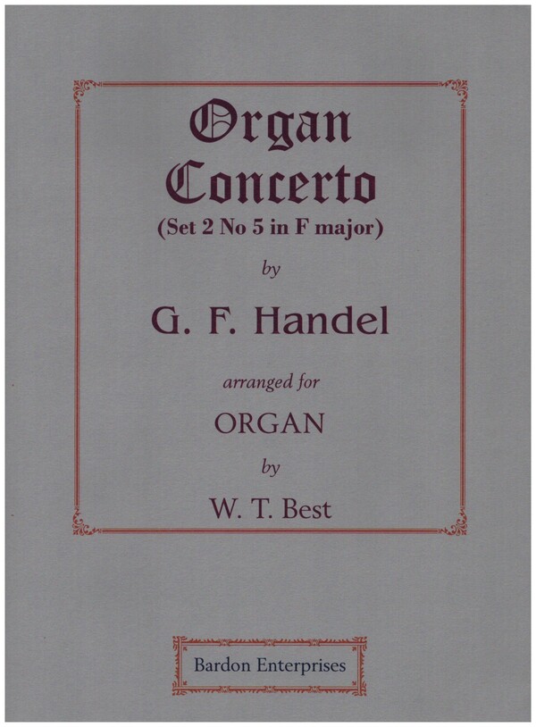 Organ Concerto in F major (Set 2. No.5)
