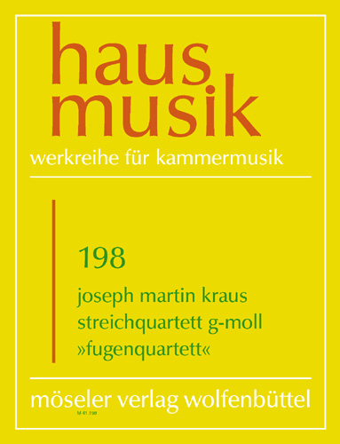 Streichquartett g-Moll op.1,3 - "Fugen-Quartett"