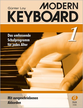 Modern Keyboard Band 1 - Schule mit ausgeschriebenen Akkorden