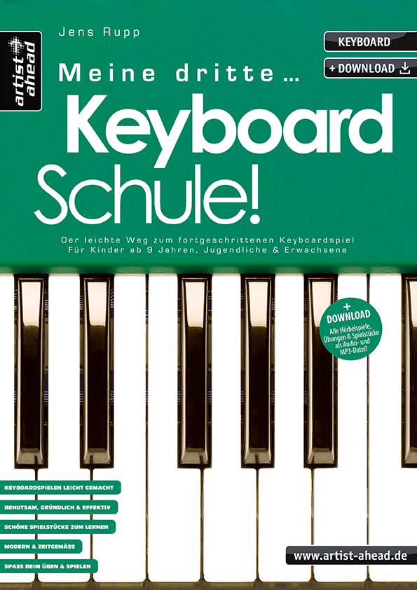 Meine dritte Keyboard Schule (+Download)