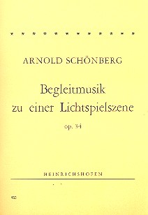 Begleitmusik zu einer Lichtspielszene op.34