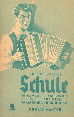 Volkstümliche Schule für das moderne Harmonikaspiel