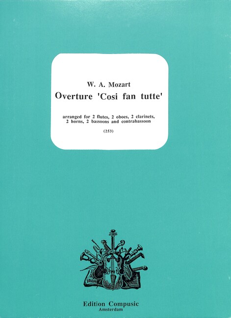 Cosi fan tutte Overtuere für 2 Flöten,