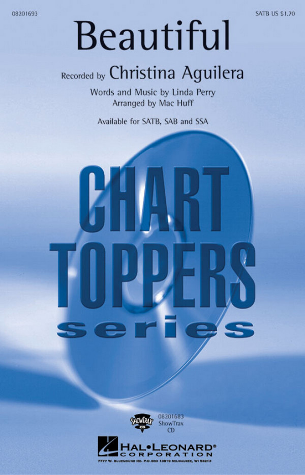 Beautiful for mixed chorus