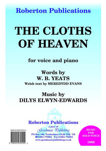 The Cloths of Heaven for voice and piano