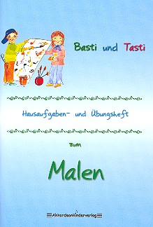 Basti und Tasti Hausaufgaben- und Übungsheft Band 1