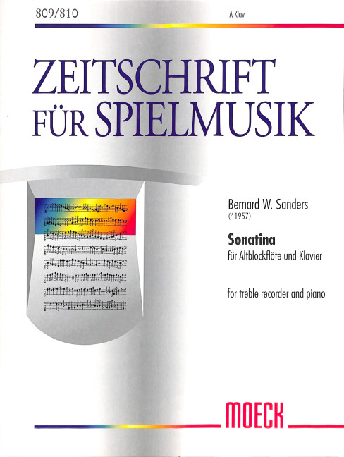 Sonatina für Altblockflöte und