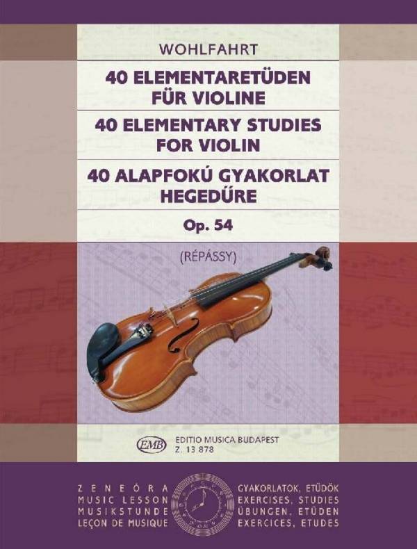 40 Elementaretüden op.54