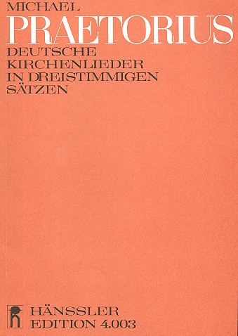 Deutsche Kirchenlieder in dreistimmigen Sätzen