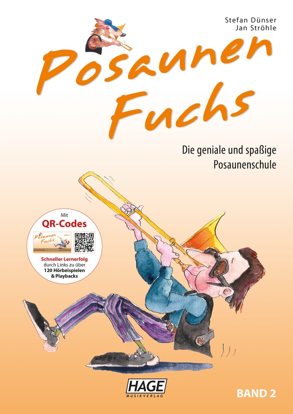 Posaunenfuchs Band 2 (+QR-Codes)