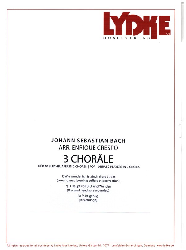 3 Choräle