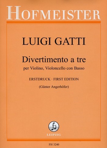 Divertimento a tre für Violine,