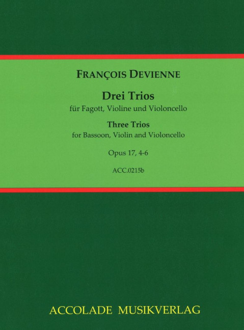 3 Trios op.17,4-6 für Fagott,
