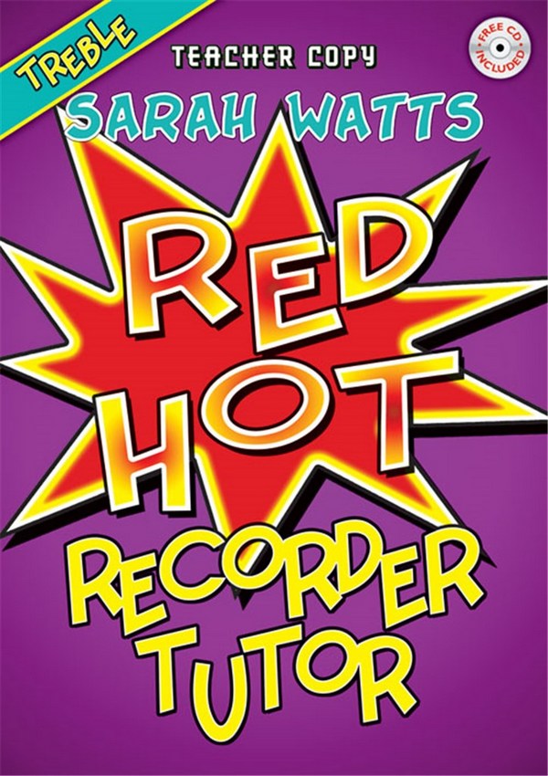 Red hot Treble Recorder Tutor