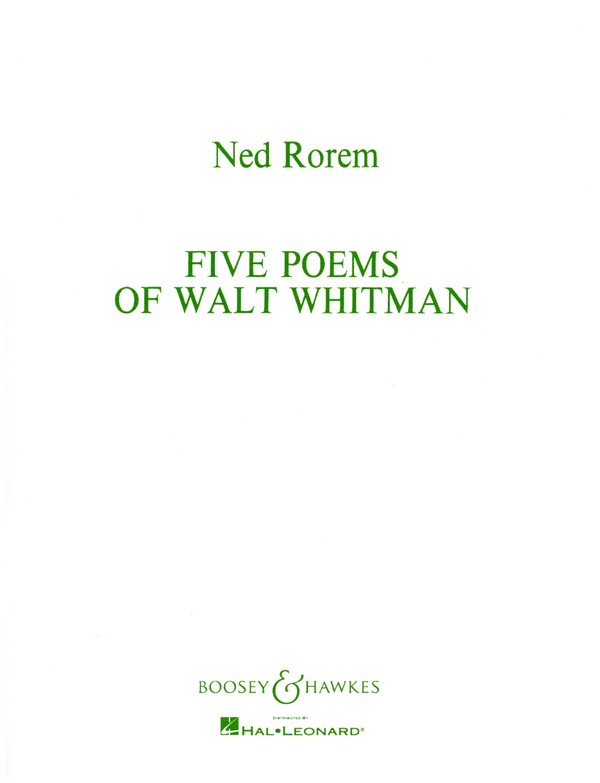 5 Poems for Walt Whitman