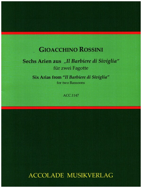 6 Arien aus "Il Barbiere di Siviglia "