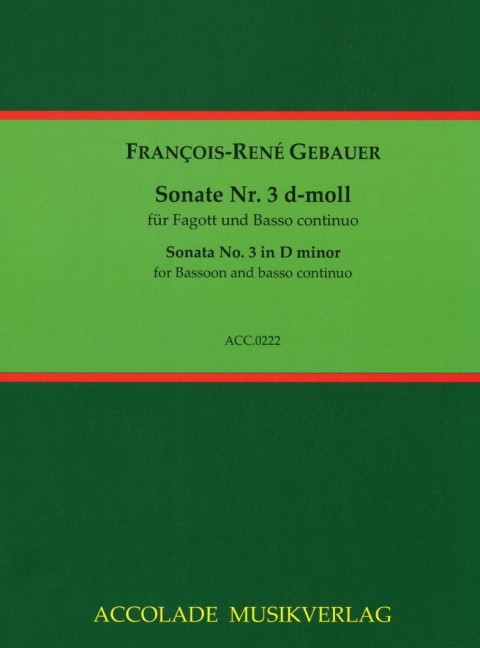 Sonate d-Moll Nr.3