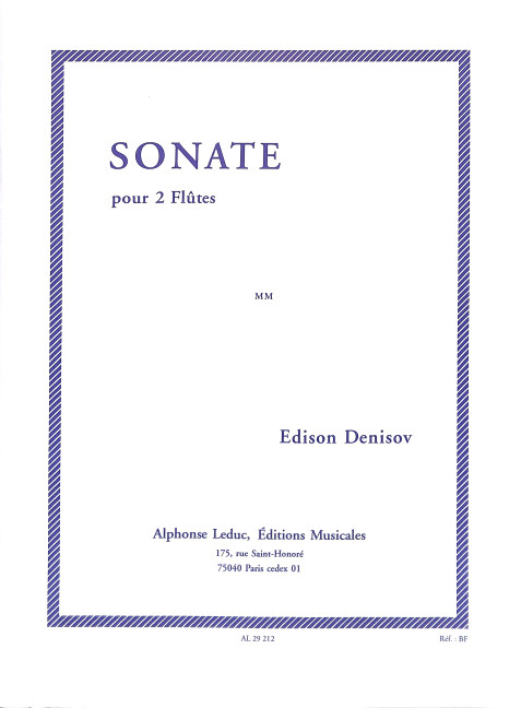 Sonate pour 2 flûtes