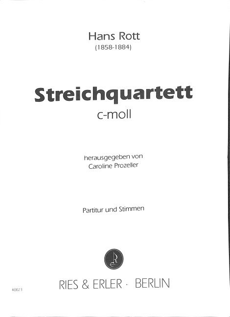 Streichquartett c-Moll