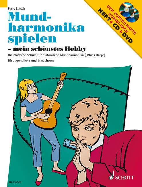Mundharmonika spielen - mein schönstes Hobby (+CD) and DVD