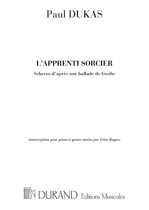 L'apprenti sorcier Scherzo