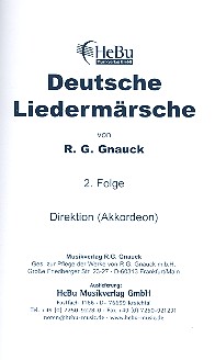 Deutsche Liedermärsche Band 2