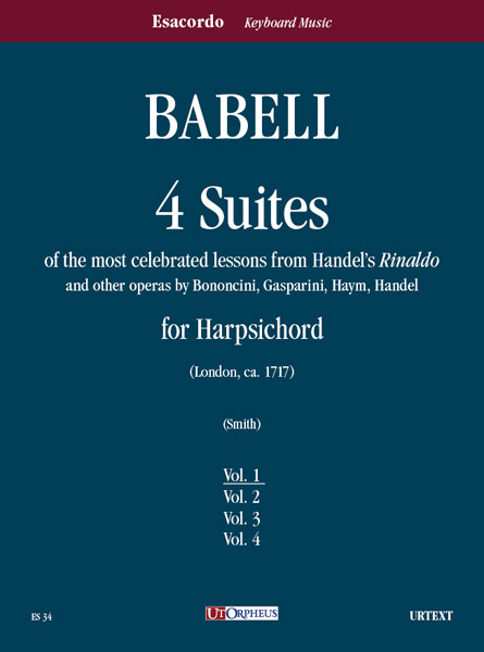 4 Suites su temi favoriti dal Rinaldo di Händel vol. 1